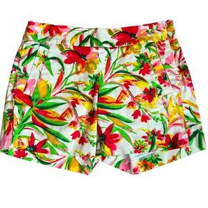 J.Crew Floral Print Shorts Size 0